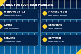 provide IT support and fix your computer and phone issues