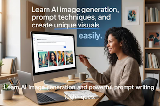 teach ai image creation, prompt writing and create ai images for you