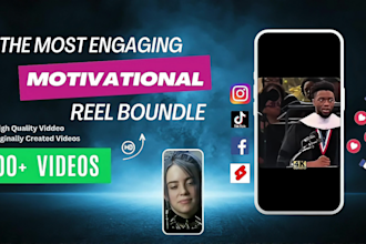 create most viral motivational videos for reels and tik tok