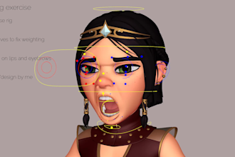 build 52 arkit facial blendshapes for mocap and animation, facial rigging