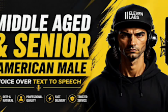 do middle aged mature senior older deep male ai text to speech voice over
