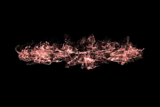 add realistic fire, smoke and explosion to your footage, fire flame logo intro