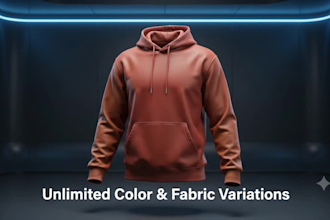 create realistic clo 3d design and garment mockup
