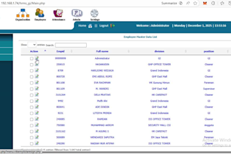 build a professional hris or hrd system for your business