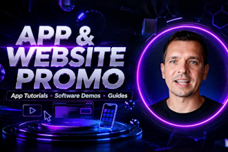 reate an animated app or website promo video