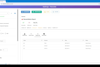 build automation tool for PDF extraction and reconciliation