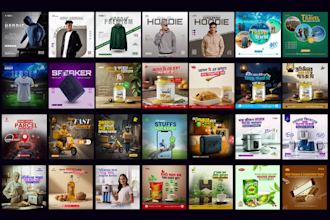do social media posts, facebook, and creative ads design