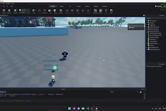 develop and script a complete roblox game, build prototypes, and fix bugs