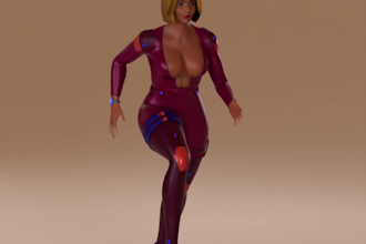 create stylized or realistic 3d character models for games and animation