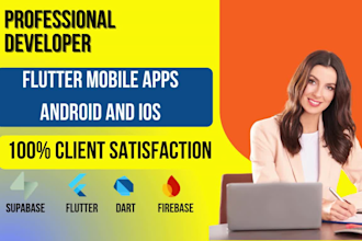be your flutterflow developer, ai mobile app flutter development, figma