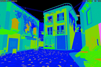 entire 3d environment in ue and unity