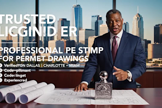 professional pe stamp for drawings in houston dallas charlotte miami