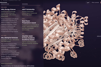 build your custom portfolio website
