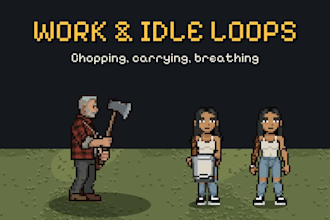 animate pixel art sprites and walk cycles for your game