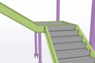 do 3d modelling using tekla structures in aisc standards