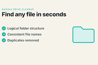 organize and clean up your google drive and gmail inbox