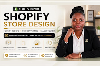 design high converting shopify store