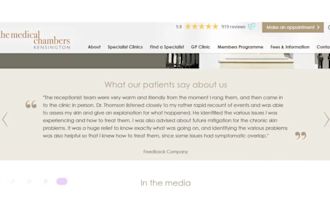 design medical website healthcare website dental website