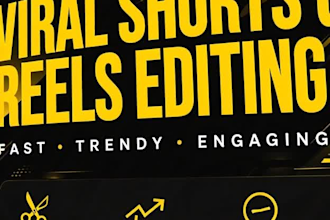edit youtube videos, instagram reels and shorts professionally with captions