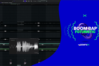 produce a custom premium boom bap or futuristic hip hop beat