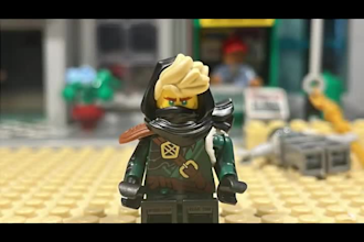 make a lego stop motion animation