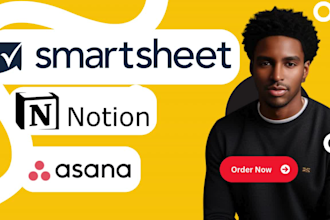 setup smartsheet automation dashboard smartsheet reports notion asana smartsheet
