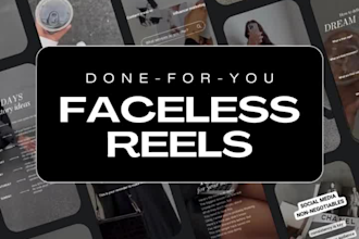 create faceless tiktok video instagram reels faceless tiktok and youtube shorts