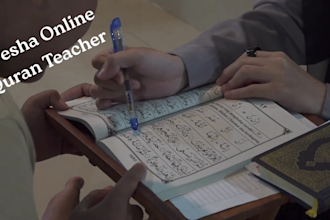 teach quran with tajweed nazra translation with tafseer