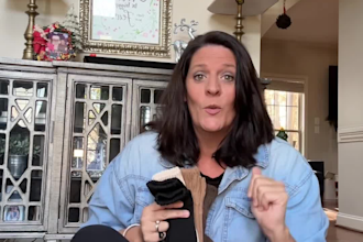 create mature female ugc testimonial video for your brand