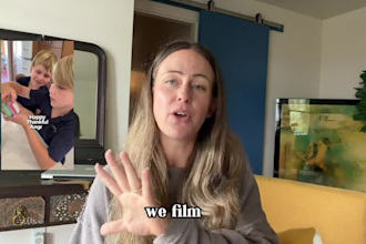 create selfie style ugc video, including as a couple,  or family content