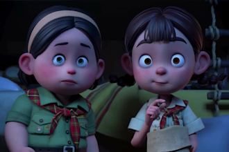 create cinematic 3d cartoon animation video animated music video 3d short film