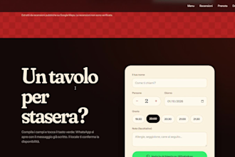 create a modern landing page that turns visitors into customers