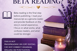 honest beta reading and feedback