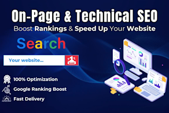 do onpage SEO and technical optimization for google ranking