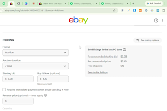 do ebay product listing with SEO titles and item specifics
