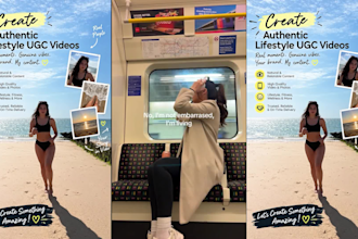 create authentic lifestyle ugc videos
