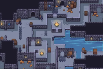 create pixel tileset, pixel art game asset, pixel art tileset and sprite sheet