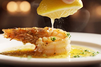 create a professional ai food commercial video