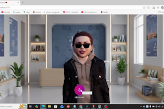 build a 3d ai avatar agent with voice and rag using langgraph