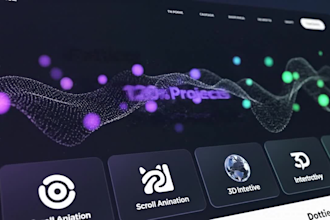 build a stunning animated website with gsap three js and scroll effects