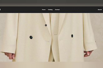 design brand like shopify clothing or fashion store and streetwear website