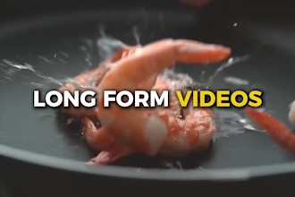edit restaurant, cafe, hotel, food videos and social media videos