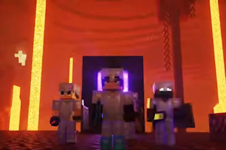 do 3d cinematic action adventure minecraft animation and intros