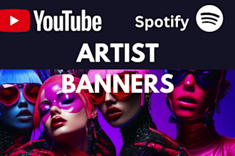 design spotify banner cover soundtrap header youtube channel artist profile logo