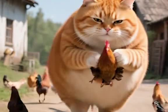 create viral ai cat story videos for youtube shorts