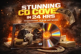 create a stunning cd cover in 24 hrs