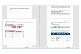 fix microsoft word formatting tables toc section breaks