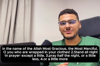 teach you to recite quran and speak arabic