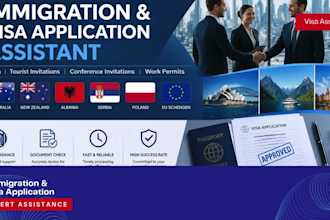 prepare visa documents and immigration applications