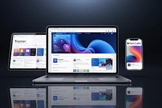 build a premium framer website with ai, SEO and custom animations